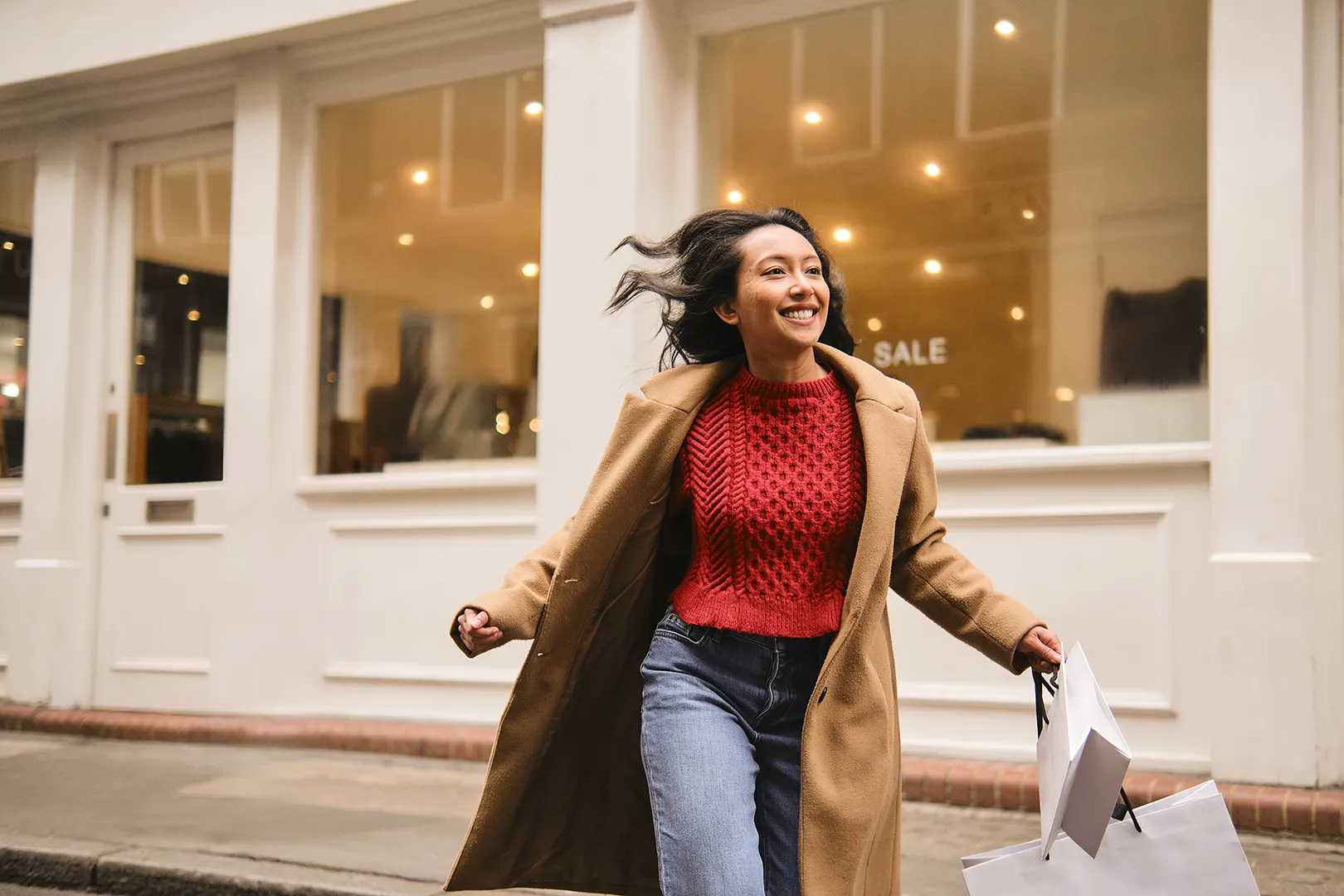 woman shopping
