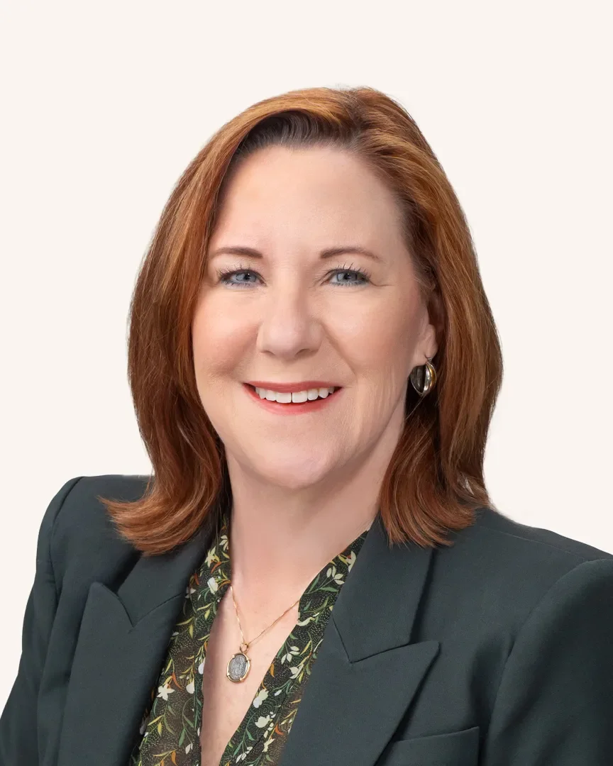 Headshot of a professional woman smiling