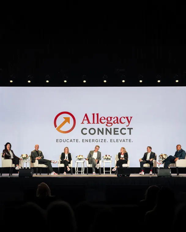 Allegacy leaders at conference