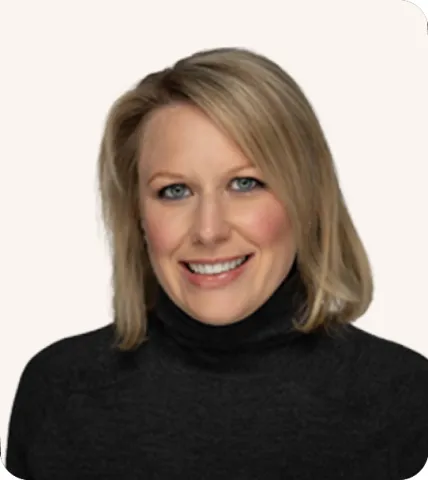 Headshot of a professional woman smiling