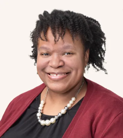 Headshot of a professional woman smiling
