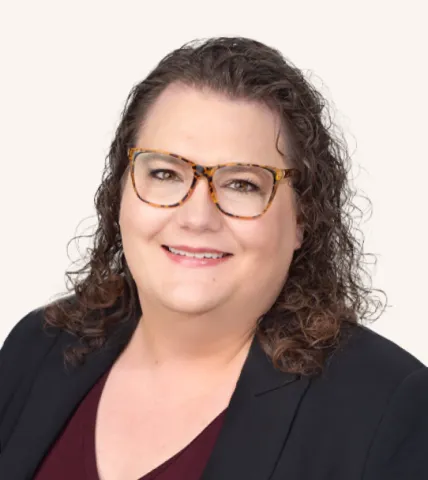 Headshot of a professional woman smiling