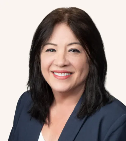 Headshot of a professional woman smiling