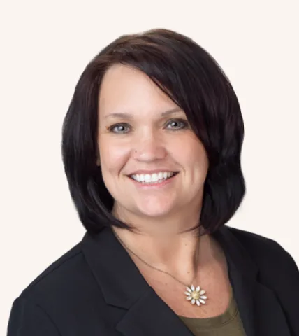 Headshot of a professional woman smiling