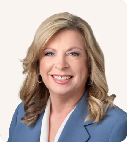 Headshot of a professional woman smiling